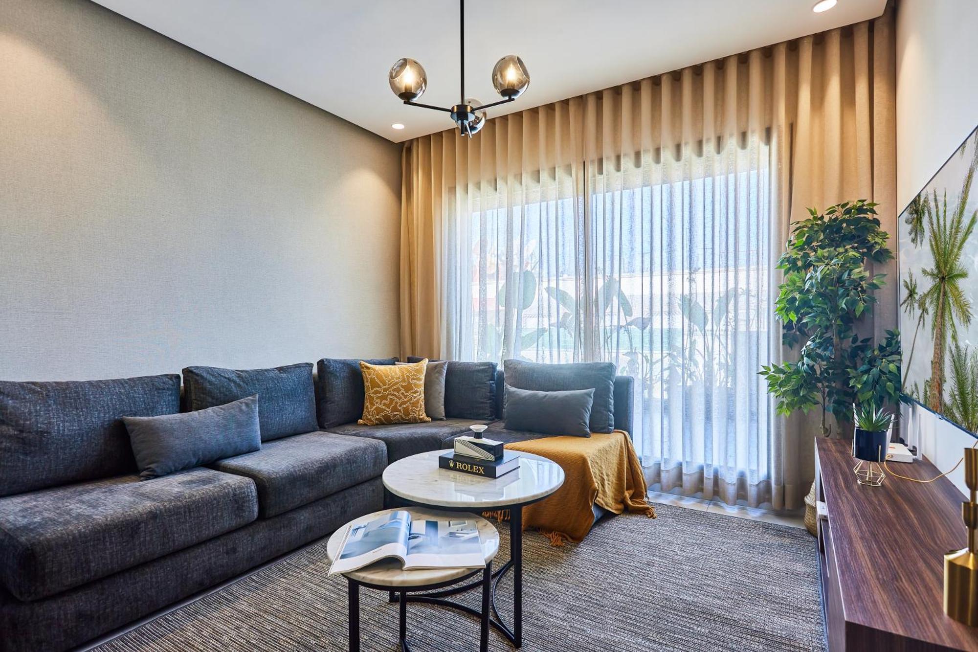 Sleek And Modern 2-Bed Unit In Downtown Casa Appartement Casablanca Buitenkant foto