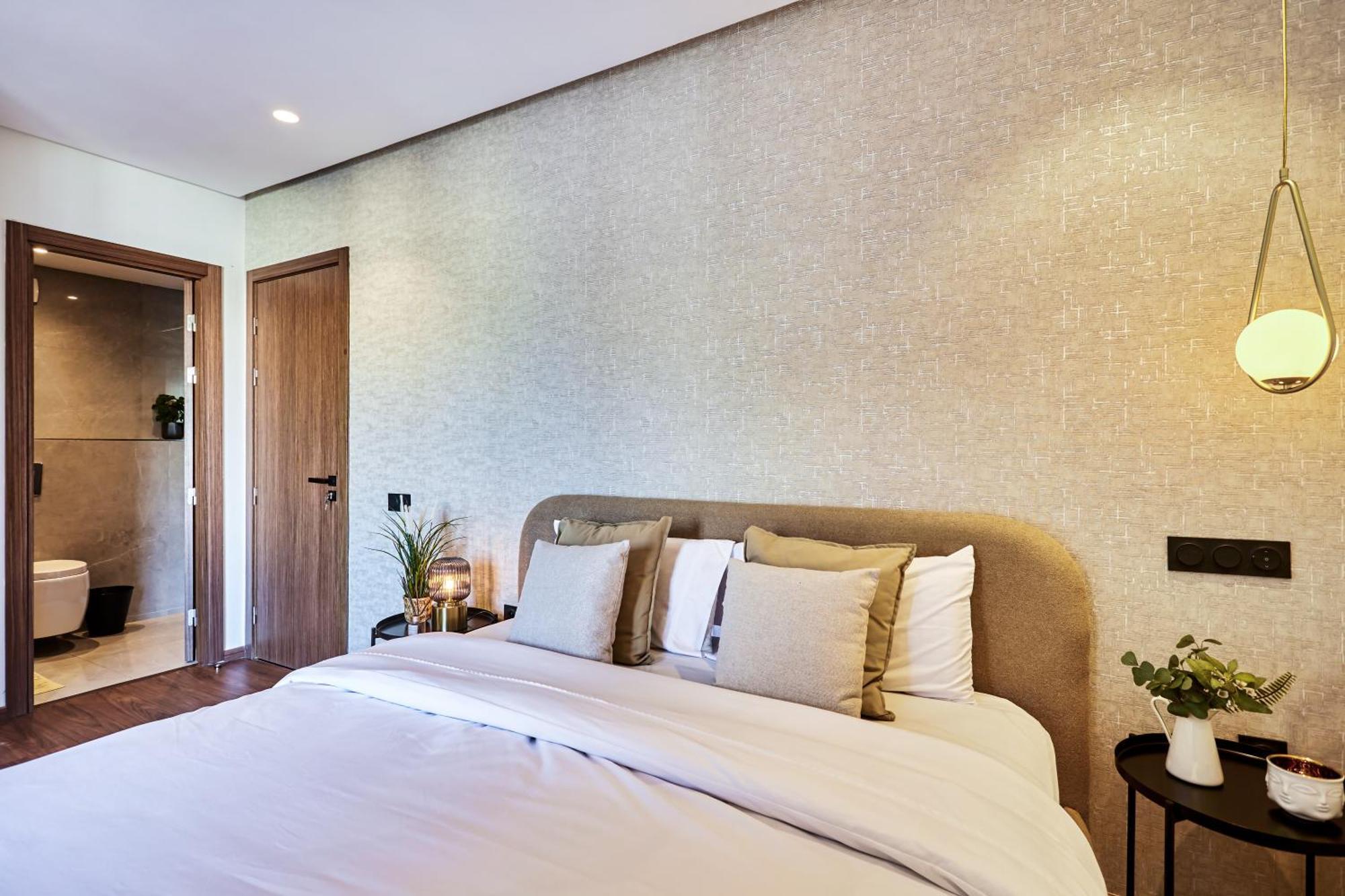 Sleek And Modern 2-Bed Unit In Downtown Casa Appartement Casablanca Buitenkant foto